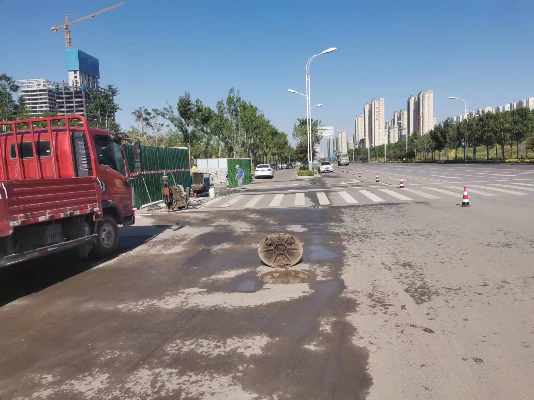 堆龙德庆路面地基沉降注浆